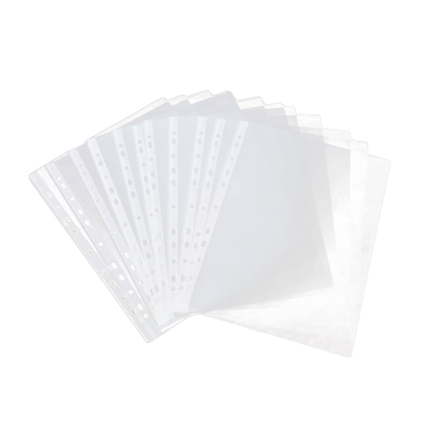 STOBOK 200stücke Klarsichthüllen Papierhülle Loseblattschutz Papierablage Allgemeiner Schutzbeutel Dicker