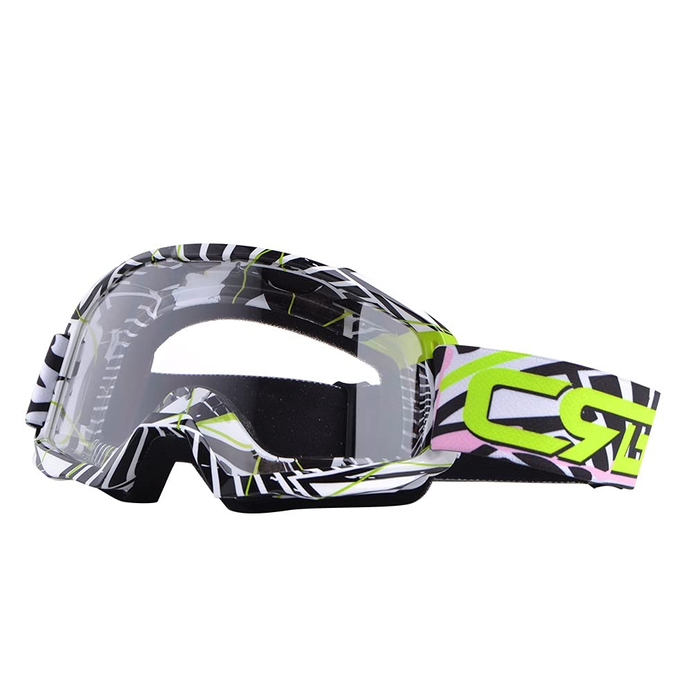 Occhiali da sole UV moto sporco bicicletta occhiali occhiali moda moda 100% mtb sport occhiali da sole motocross fuori strada (Color : Model 6)