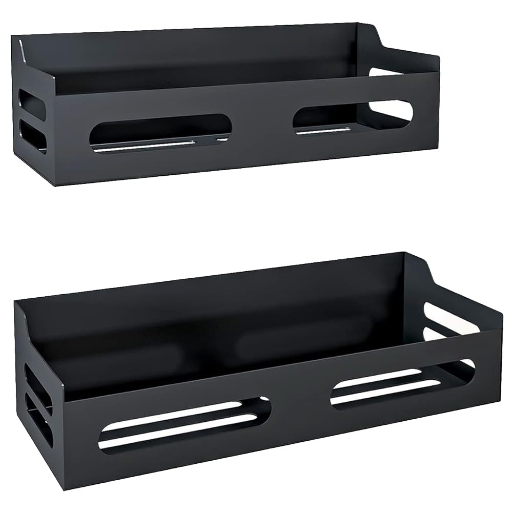 Aundhegrtt Strong Magnetic Spice Rack for Refrigerator Multipurpose Spice Rack Heavy-Duty Fridge Shelf