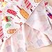 Girls Ice Cream Dress Sleeveless Toddler Summer Outfit Beach Tiered Smocked Sundress Kids Ruffle Dresses 3-4 Years