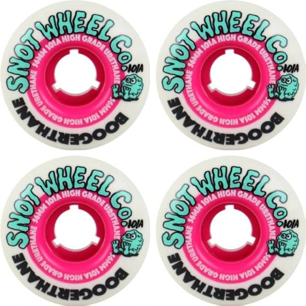 Amazon | Snot Wheel Co. Boogerthane Team ホワイト/ピンク スケート Amazon | Snot Wheel Co. Boogerthane Team ホワイト/ピンク スケート