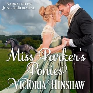Miss Parker's Ponies Audiolibro Por Victoria Hinshaw arte de portada