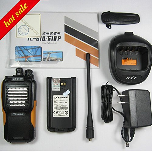 HYT TC-610 IP66 Waterproof Dustproof TC610 VHF136-174MHz Two-Way Radio+Programming Cable