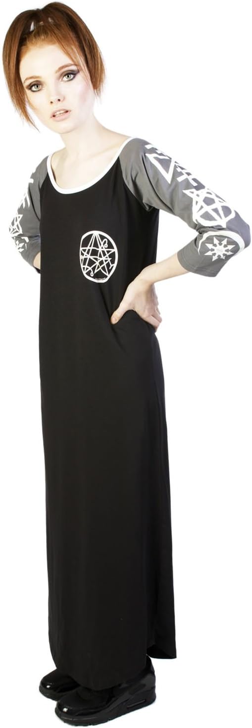 Disturbia Necronomicon Maxi Dress