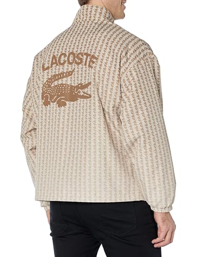 Lacoste Men's Monogram Print Ombré ”rack Jacket2