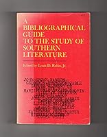 A bibliographical guide to the study of Southern literature, (Southern literary studies) 0807103020 Book Cover