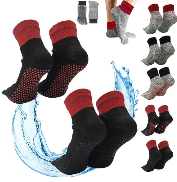 Konjoun Super Socks - Outdoor Running Men's Barefoot Grounding Socks