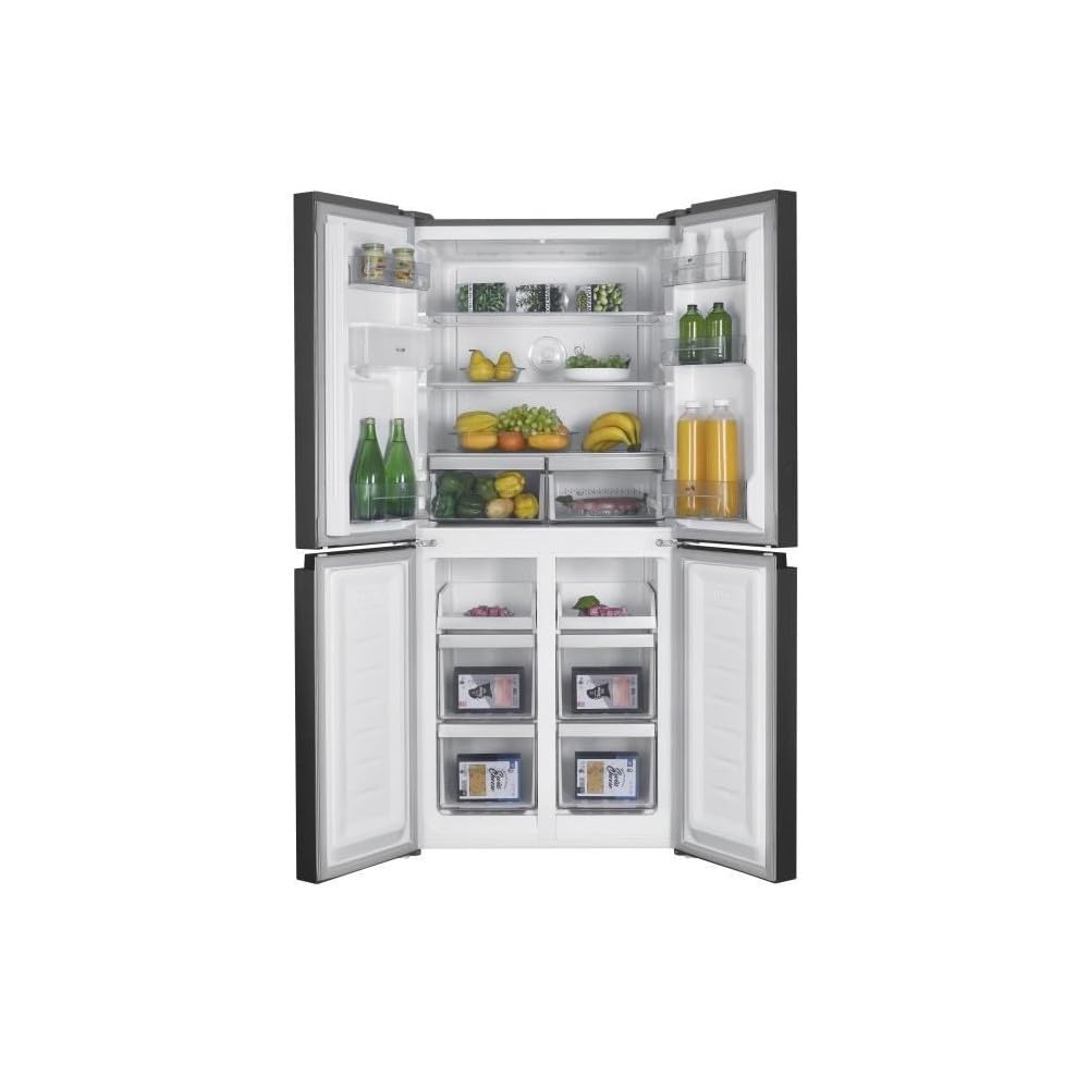 Frigorifero 4 ante con erogatore d'acqua – 464L – Total No Frost – 79 cm x 180 cm – Acciaio inossidabile – Classe D
