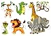 Planche stickers animaux jungle muraux mural scrapbooking enfants adultes maison cuisine salle de bain salon chambre bureau mur porte lit meuble vitre miroir boite mug autocollant waterproof A4