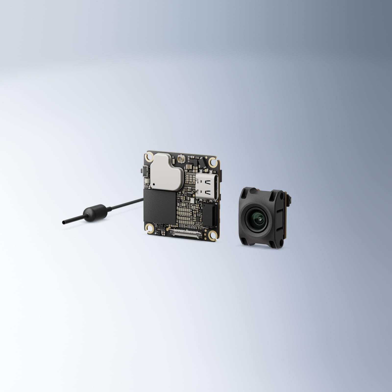 DJI O4 Wide Air Unit für FPV-Drohnen, 159° ultraweites Sichtfeld, digitales Übertragungssystem, 20 ms geringe Latenz, 10 km maximale Reichweite, 4K/60 fps Videoaufnahme, 1080p/100 fps Live-Ansicht