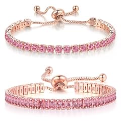 Rose Gold-Pink CZ