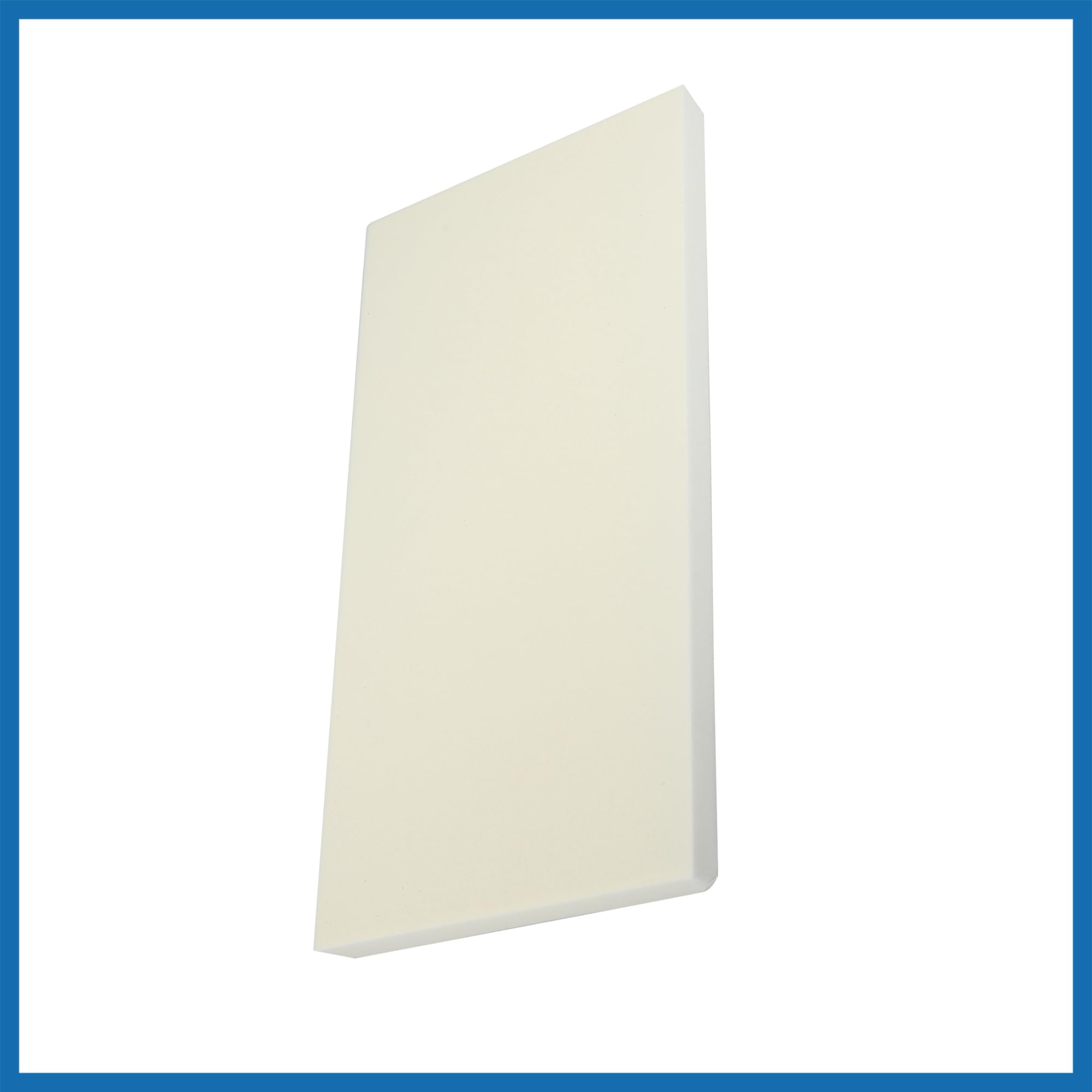A ABSOPRO 400x200x20mm 2pcs Car Garage Wall Guard Door Bumper Protector White Item Replacement, 15.75"x7.87"x0.79"(L*W*H) - Image 4