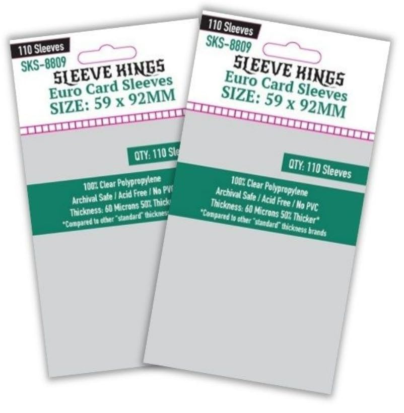 Amazon.com: Sleeping Gods: Primeval Peril Compatible Card Sleeve Bundle  (8809 X2) : Toys & Games