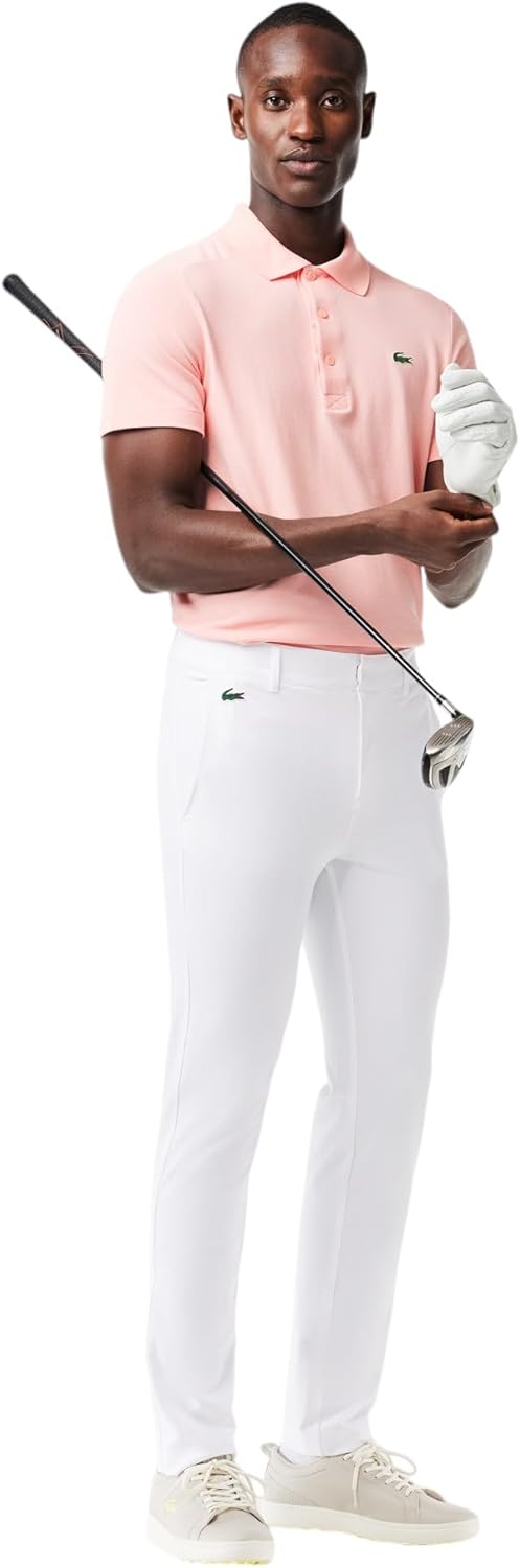 Lacoste Mens Classic Fit Uv Protect Golf Polo Shirt
