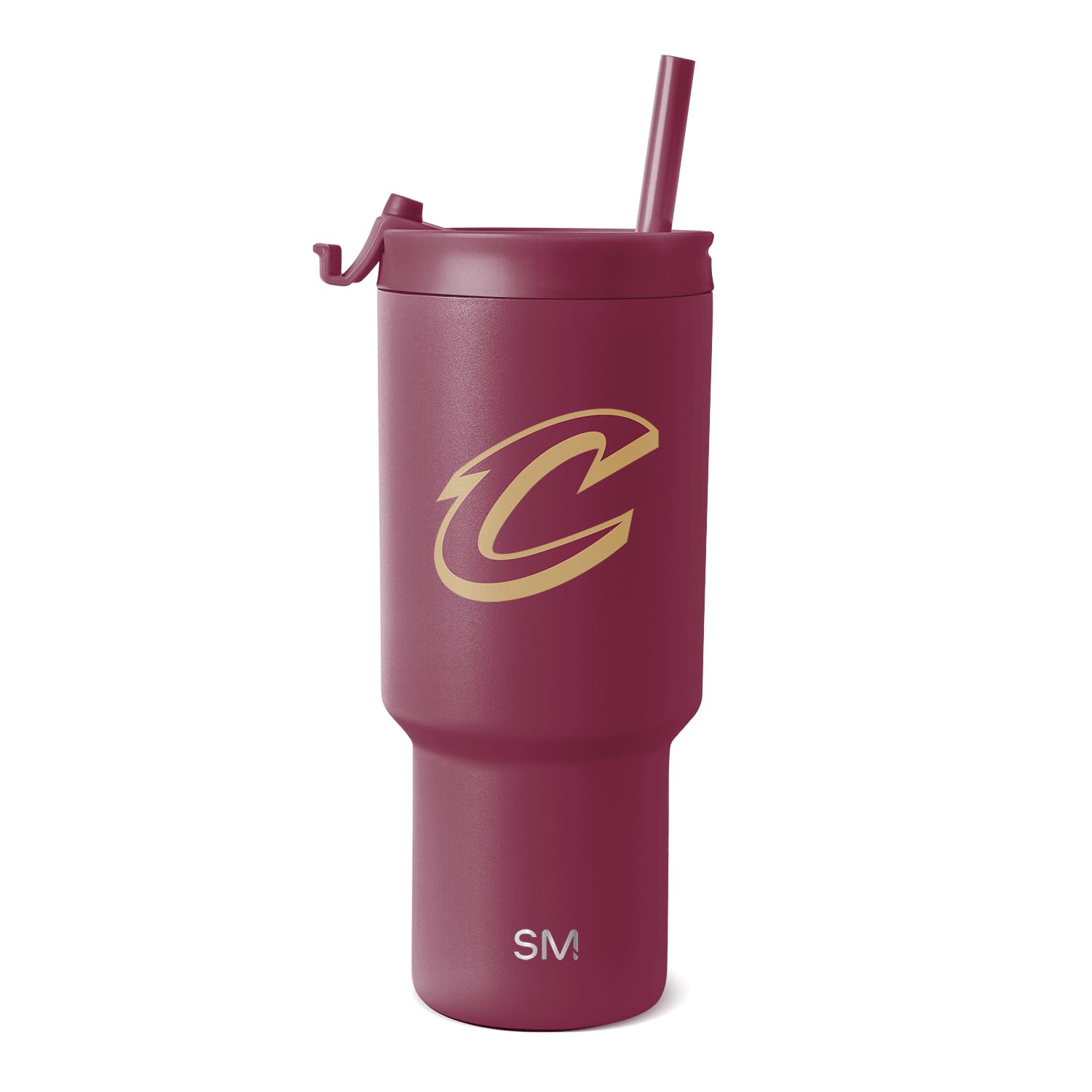 Simple Modern Cleveland Cavaliers Tumbler with Flip Lid, Straw | 30oz | NBA