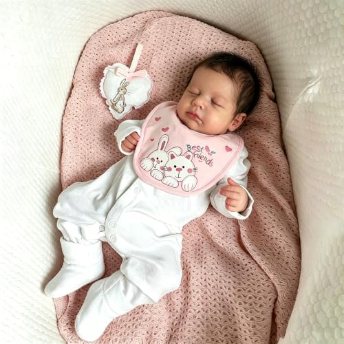 Anano Muñeca Reborn Gemelos 48 cm Realista Cuerpo Completo miniatura 2