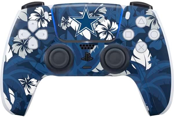 Skinit Decal Gaming Skin Compatible with PS5 Controller - Officially Licensed NFL Dallas Cowboys Design