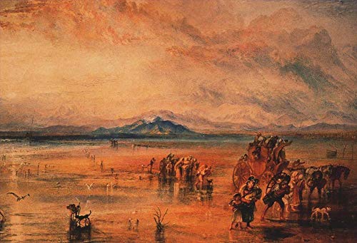 Peintures sur toile d'art célèbres de Turner peintes à la main par des académiciens