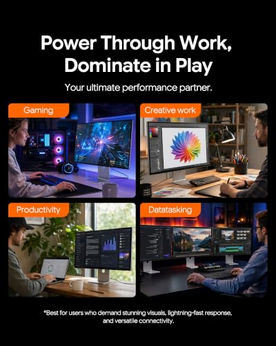 Image of P27S 27 inch 2K Monitor, IPS Glossy Panel (Minimalist Without Stand)