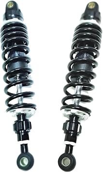 Motorcycle Shock Absorber 305mm 320mm 330mm 340mm 345mm 350mm 360mm 8mm Spring Motorcycle Shock Absorber Adjust Rear Suspension For