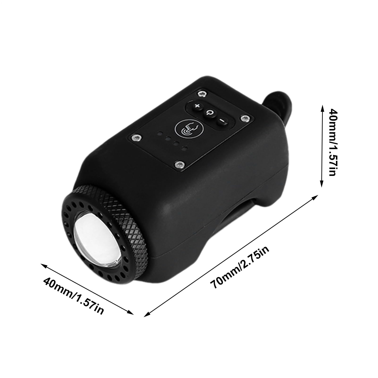 Campanello per bici con allarme forte, ricarica USB, multifunzione, elettronico, per mountain bike