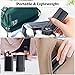 20 Pack 15g Plastic Oval Deodorant Containers Empty Lipstick Balm Tubes Twist-Up Cosmetic Tube Bottle with Cap for DIY Chapstick Lotion Sticks Vials Crayon - Black