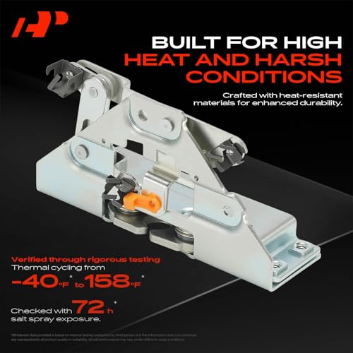 Image of A-Premium Front Right Passenger Side Door Lock Latch Assembly Compatible with Jeep Wrangler 1991-1995, with Full Door