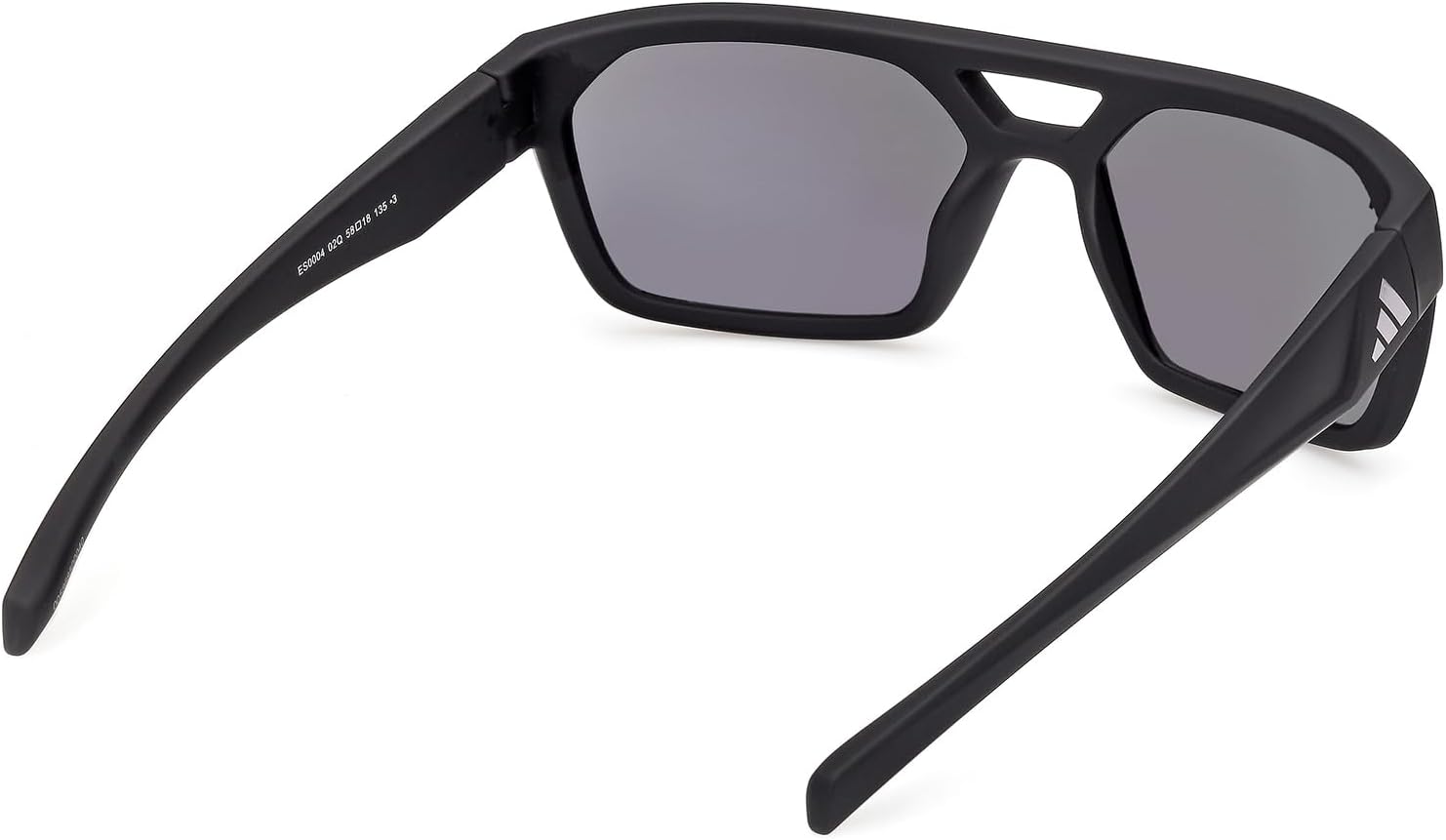 Adidas Men's Sunglasses, Matte black/Green mirror