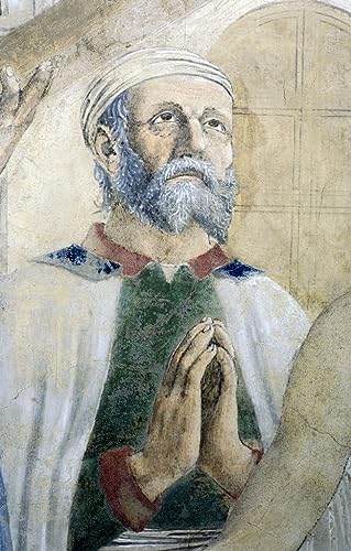 Affiches et gravures de la Vraie Croix par Piero della Francesca Toile Premium