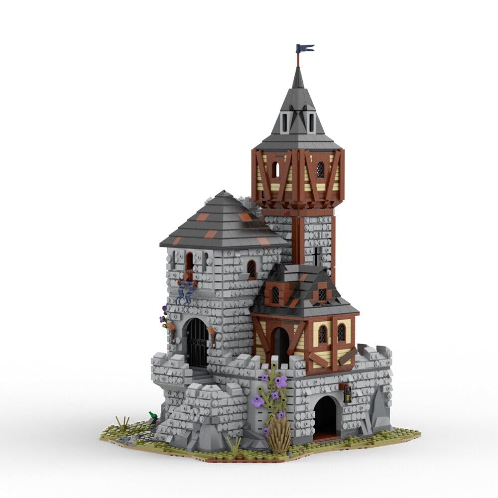 ZITIANYOUBUILD Modular Castle Fortress modèle pour collection 2474