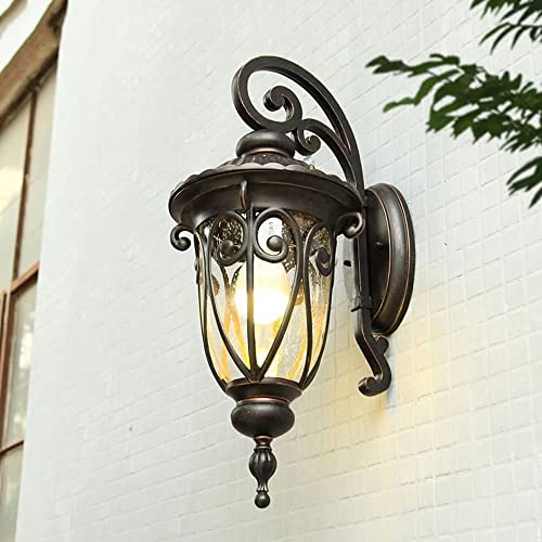 Luminaire lanterne extérieur étanche applique murale alu éclairage externe rétro