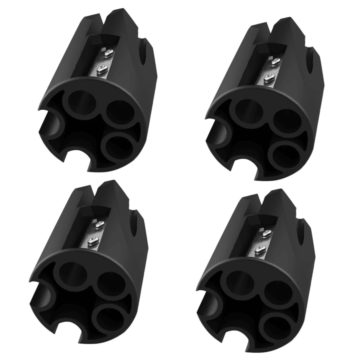 FOMIYES 4pcs Makeup Supplies Eyebrow Pencil Sharpener Pencil Sharpener Brow Sharpening Tool