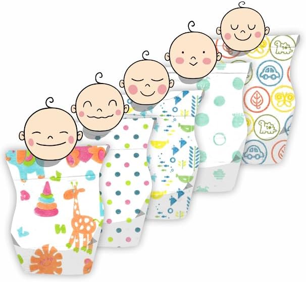 LITTLOO Disposable Baby Bibs – 40 Count | Waterproof, Lightweight, One-Time Use Bibs for Infants & Toddlers | Travel-Friendly | No Mess Feeding | Baby Feeding Essentials 6+ Months