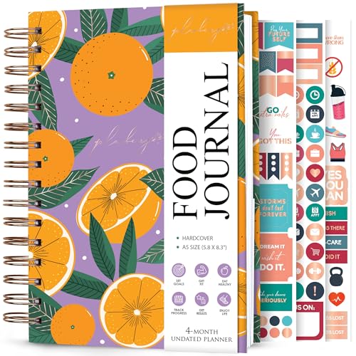 PLANBERRY Food Journal Premium Nutrition Planner Diet & Calorie Tracker