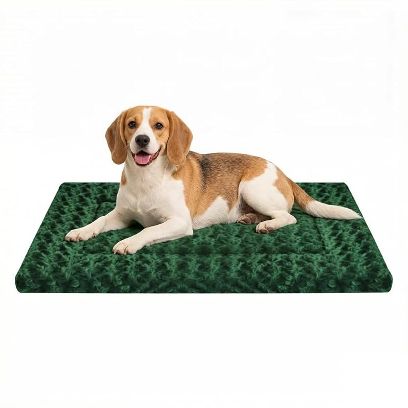 Tapete para Cama de Cães Reversível em Poliéster Fogkiss Forest Green-1pc