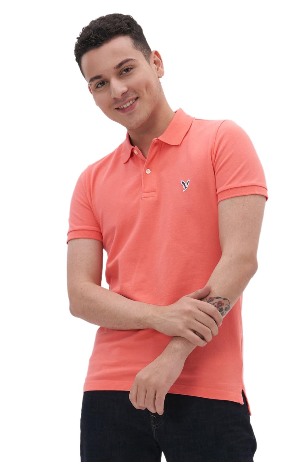 Men's Solid Regular Fit T-Shirt-image-36