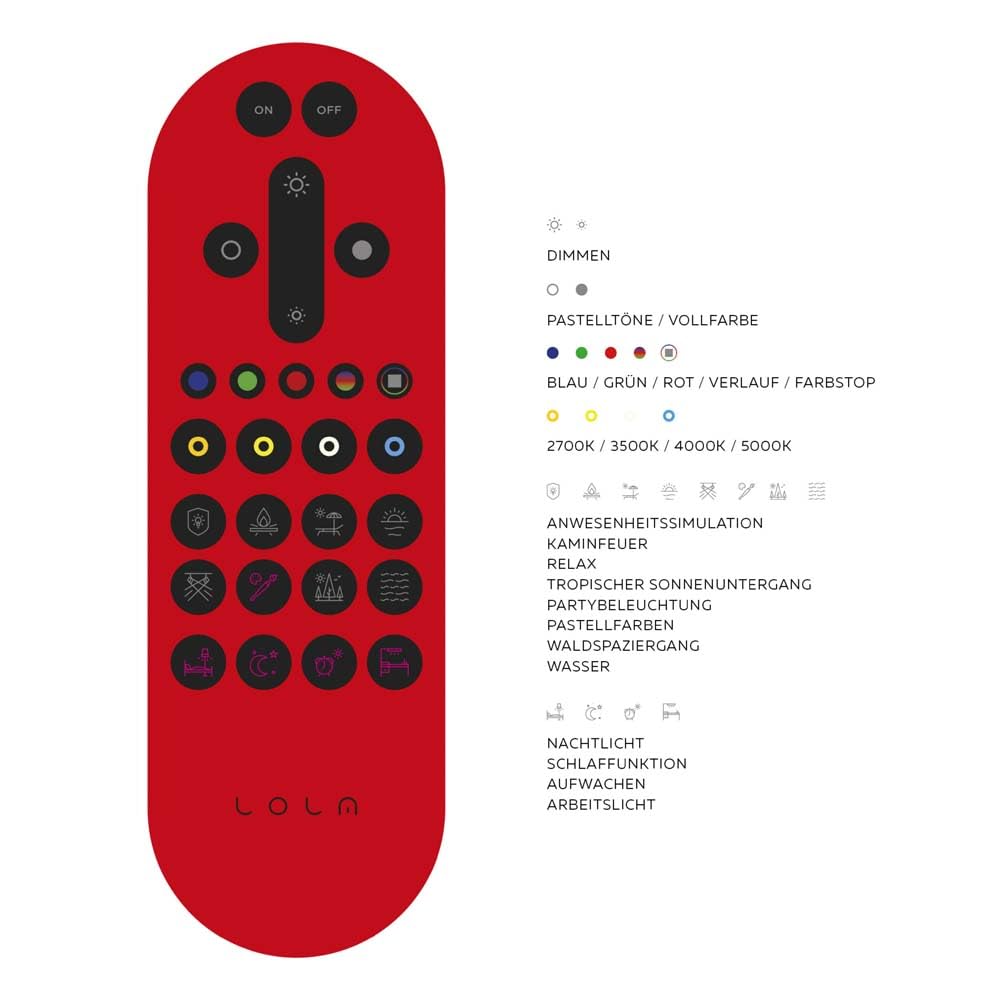 JUST LIGHT. LED Deckenleuchte Smarthome TUYA Dimmer Fernbedienung 51cm | Dimmer, Fernbedienung, Wohnzimmerlampe