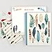 Feathers Desk Pad