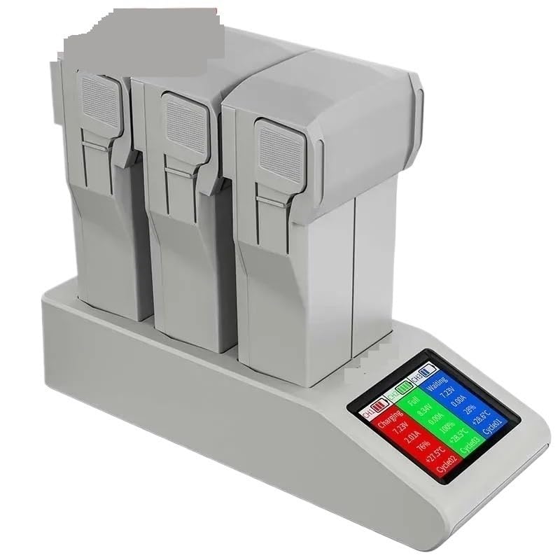 Per la ricarica dell'hub per Mini 4 PRO Drone Display digitale Caricabatterie Butler Batteria di volo Ricarica rapida per DJI 3 Pro(For DJI Mini 4 Pro)