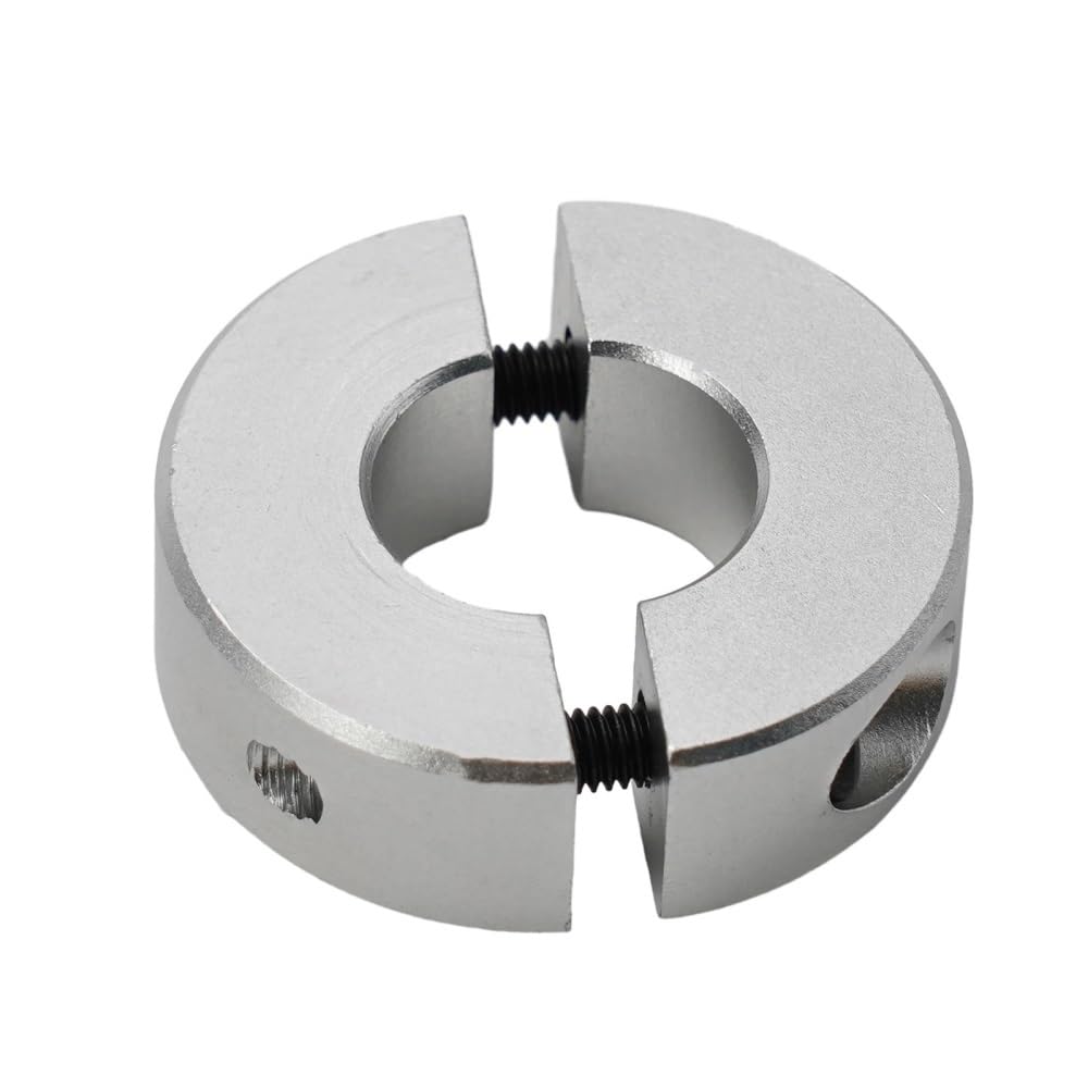 Shaft Collar 1pc Clamp Collar Zinc Plated, Double Split Shaft Black Oxide Finish 13mm 15mm 16mm 20mm 25mm 30mm(16mm)