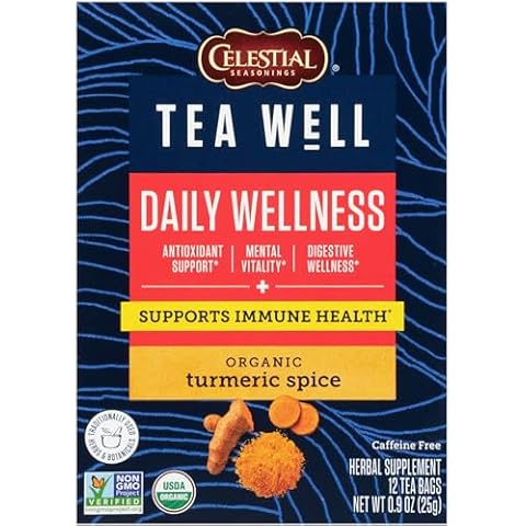 Celestial Seasonings TeaWell Turmeric Spice Cover