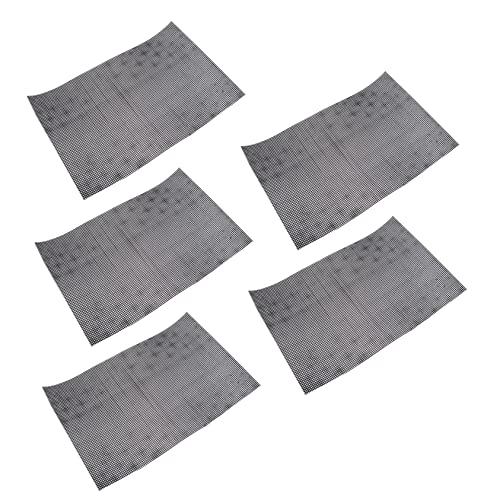 ARTIBETTER 5pcs Sheet Plastic DIY Mesh Sheet for Crafting Crochet and Embroidery Projects Sturdy and Durable Material Easy to Cut for