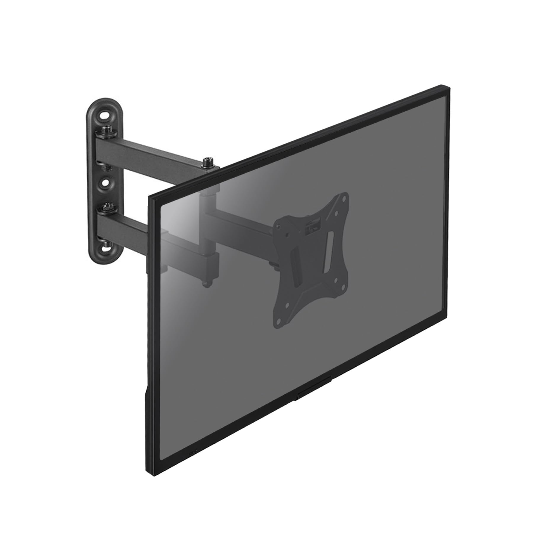KIMEX - Support TV - Mural - orientable/inclinable - pour écran 13''-27'' - Distance au Mur 7,2-40,3 cm - 013-1121