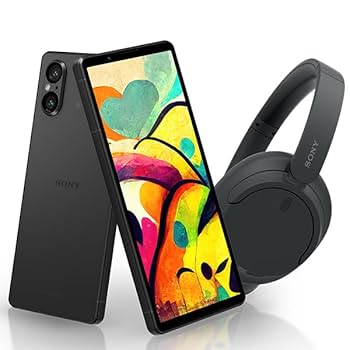 Sony Xperia 5 V – Black - 6.1” 21:9 HDR OLED 120Hz - Triple