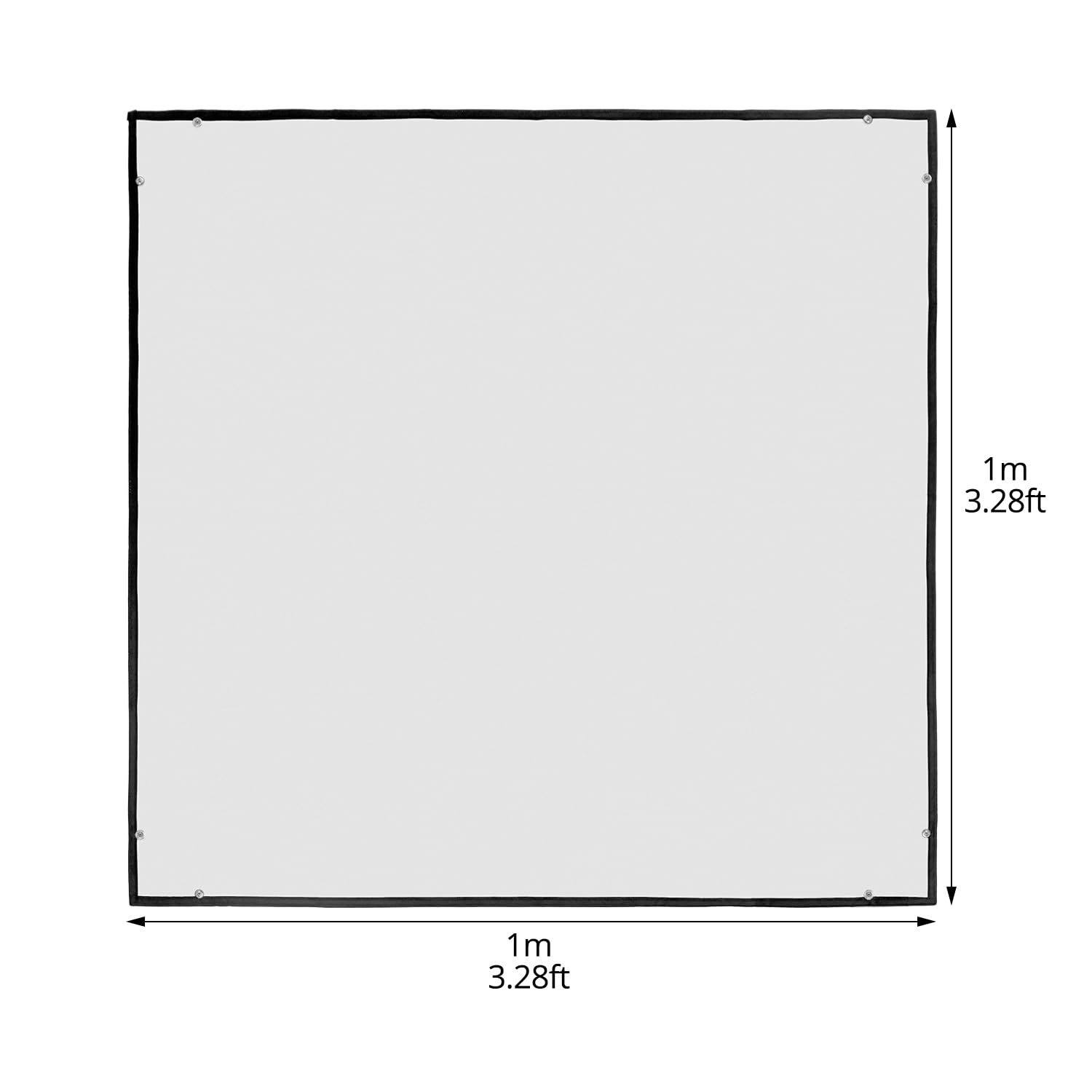 QWORK® Tapis Ignifuge, Tapis Anti Feu 100 x 100 cm, Tapis Barbecue Ignifuge Résistant à la Chaleur, pour sous Les Foyers, Cheminée, Barbecue au Charbon de Bois