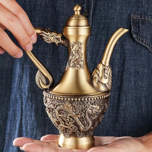 Théière antique style chinois Longfeng Chengxiang et ornement de cérémonie de thé - 8