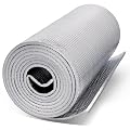 5 MM Reflective Insulation Foam Roll 15.7" x 12.95 Ft, Water Heater Blanket Insulation Wrap Foam Core Radiant Barrier Double Side Aluminum Foil Thermal Shield Insulation for Water Heater Tank