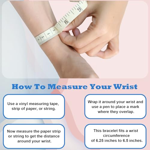 Natural Gemstone Bracelet,8mm/6mm Round Beads Stretch Bracelet 6.5" Unisex Jewelry Birthday Gifts for Girl Women 6