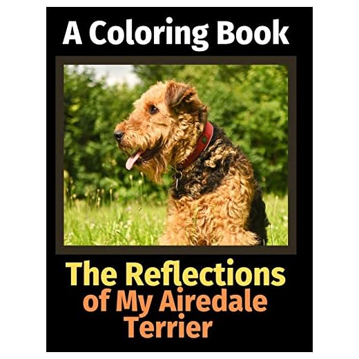 The Reflections of My Airedale Terrier: A Coloring Book