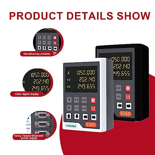 YH800-2e Digital readdou (YH800-3e 3 axis) miniatura 2